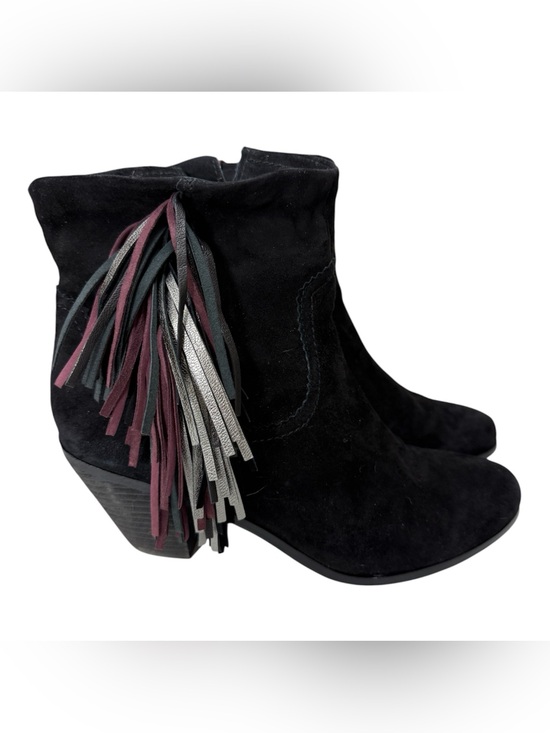 Sam Edelman Shoes - Sam Edelman Women's Louie Boot Roll Down Fringe sz 11